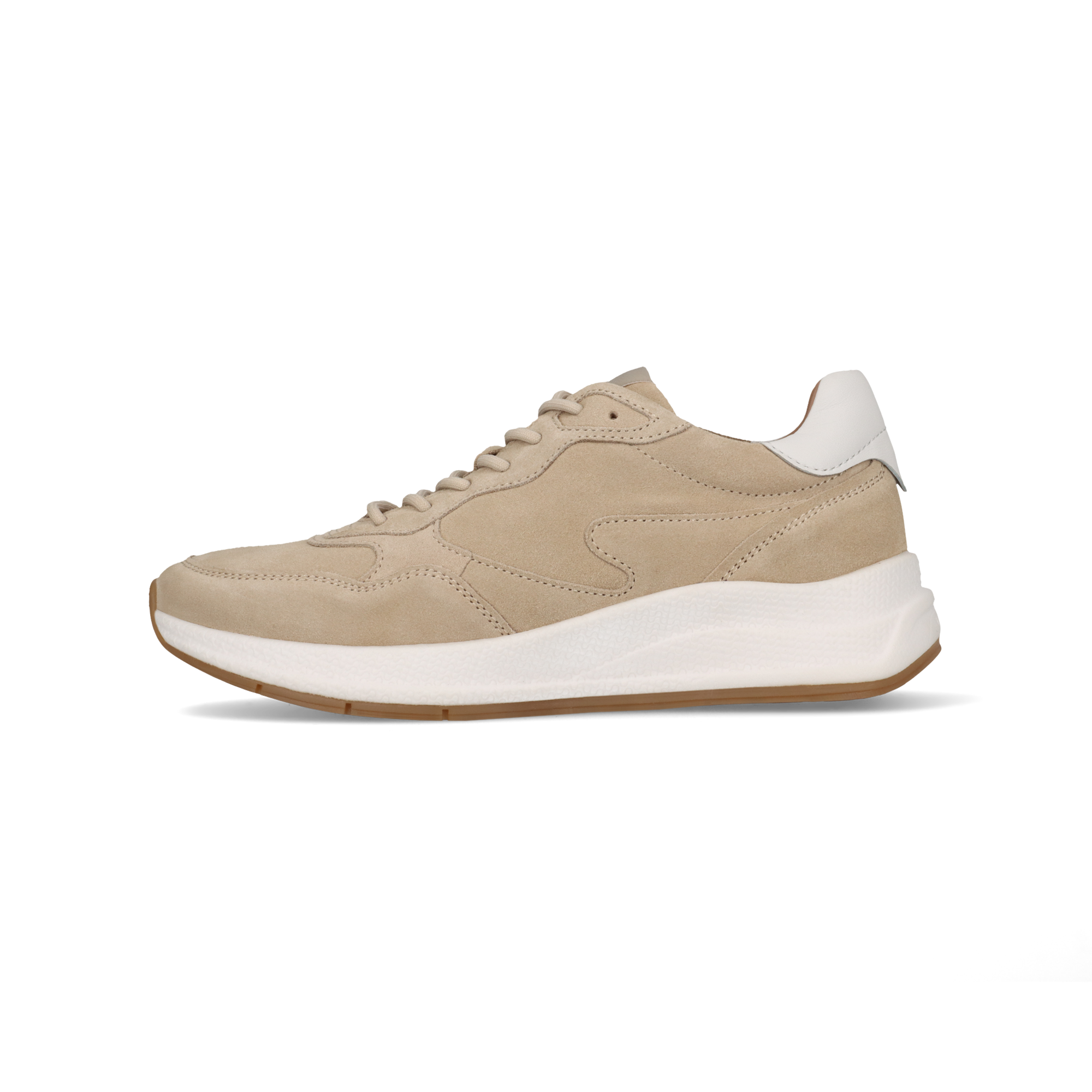 Leder Sneaker beige