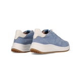 Leder Sneaker Blau