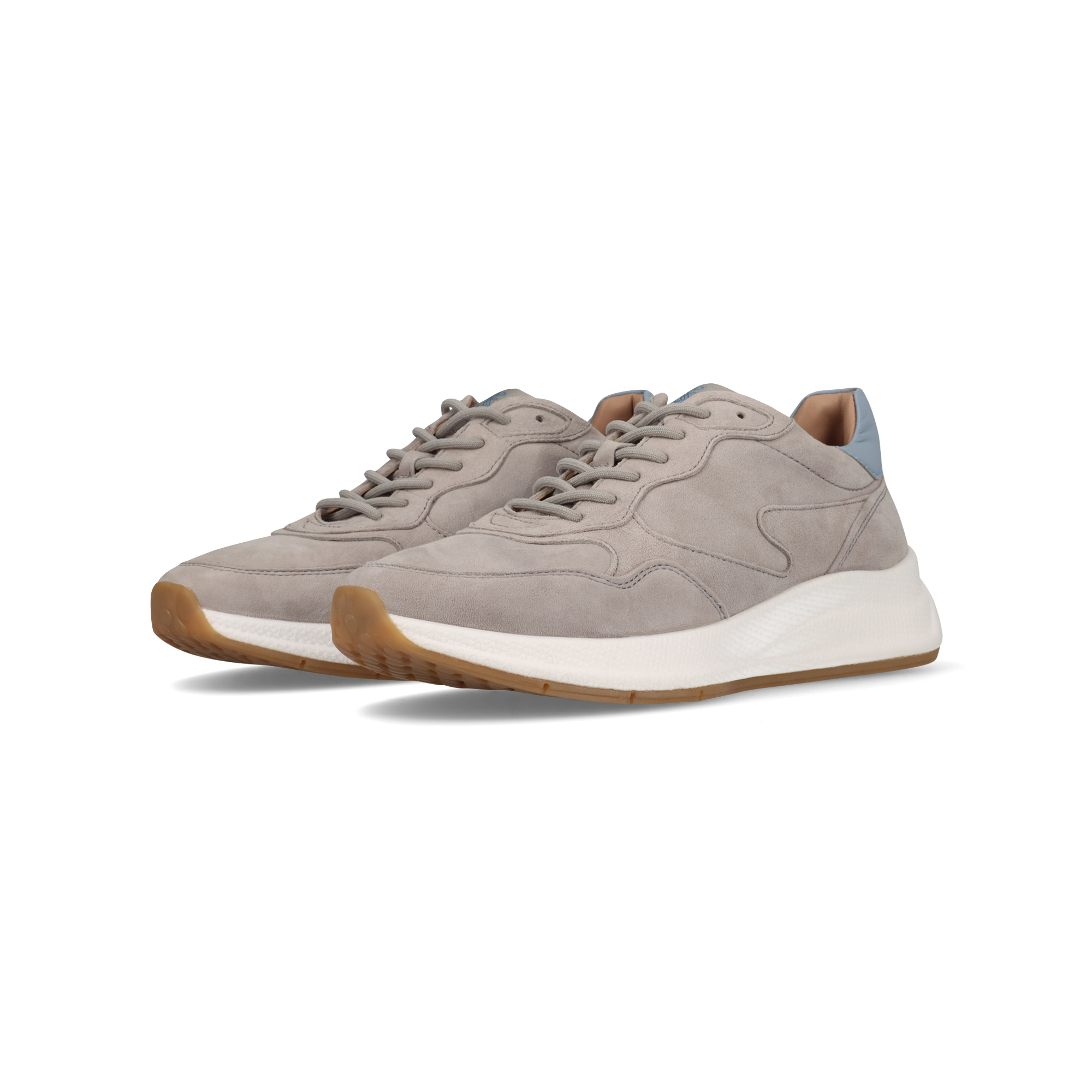 Leder Sneaker Grau