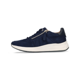 Leder Sneaker Blau
