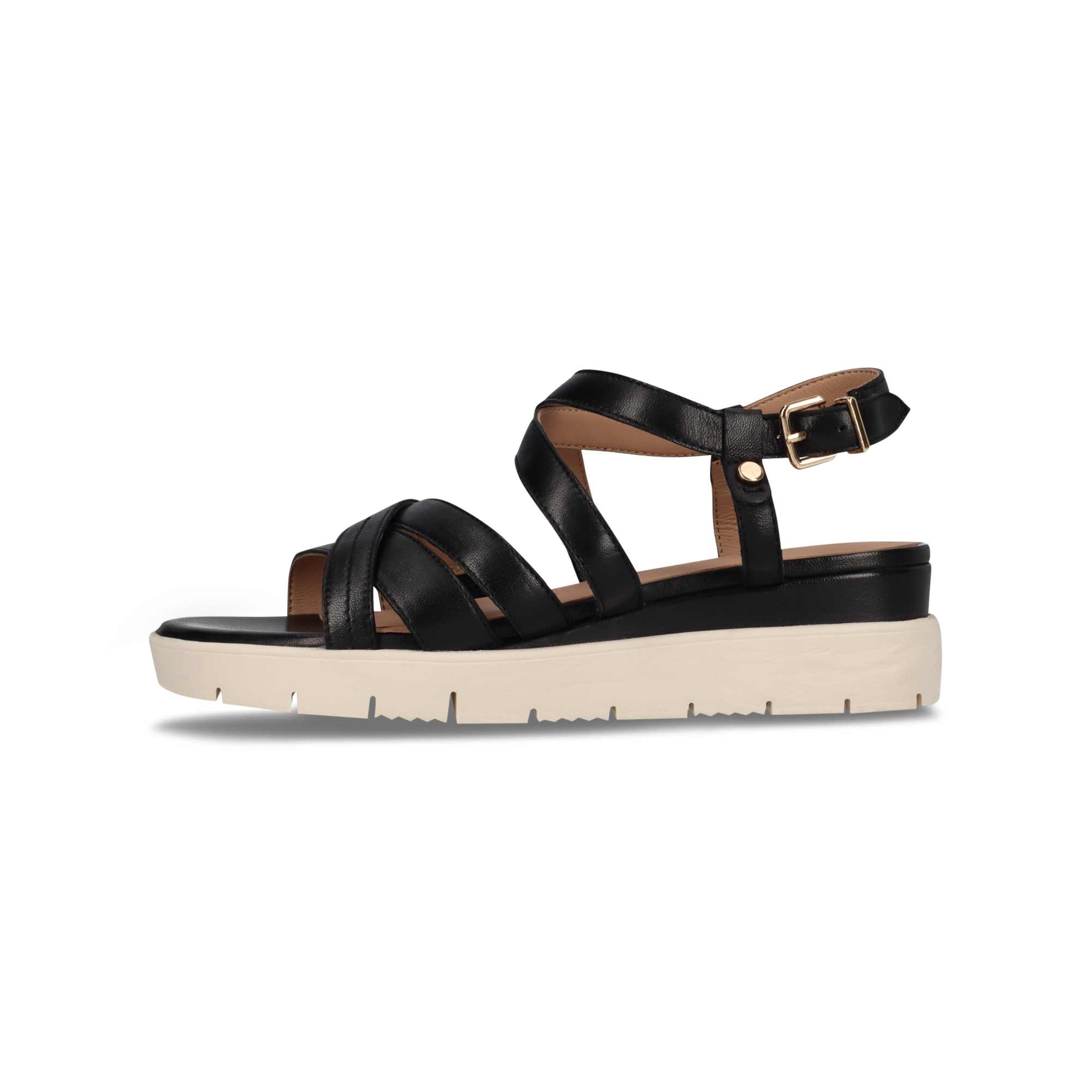 Leather Sandal black