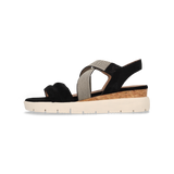 Leather Sandal black