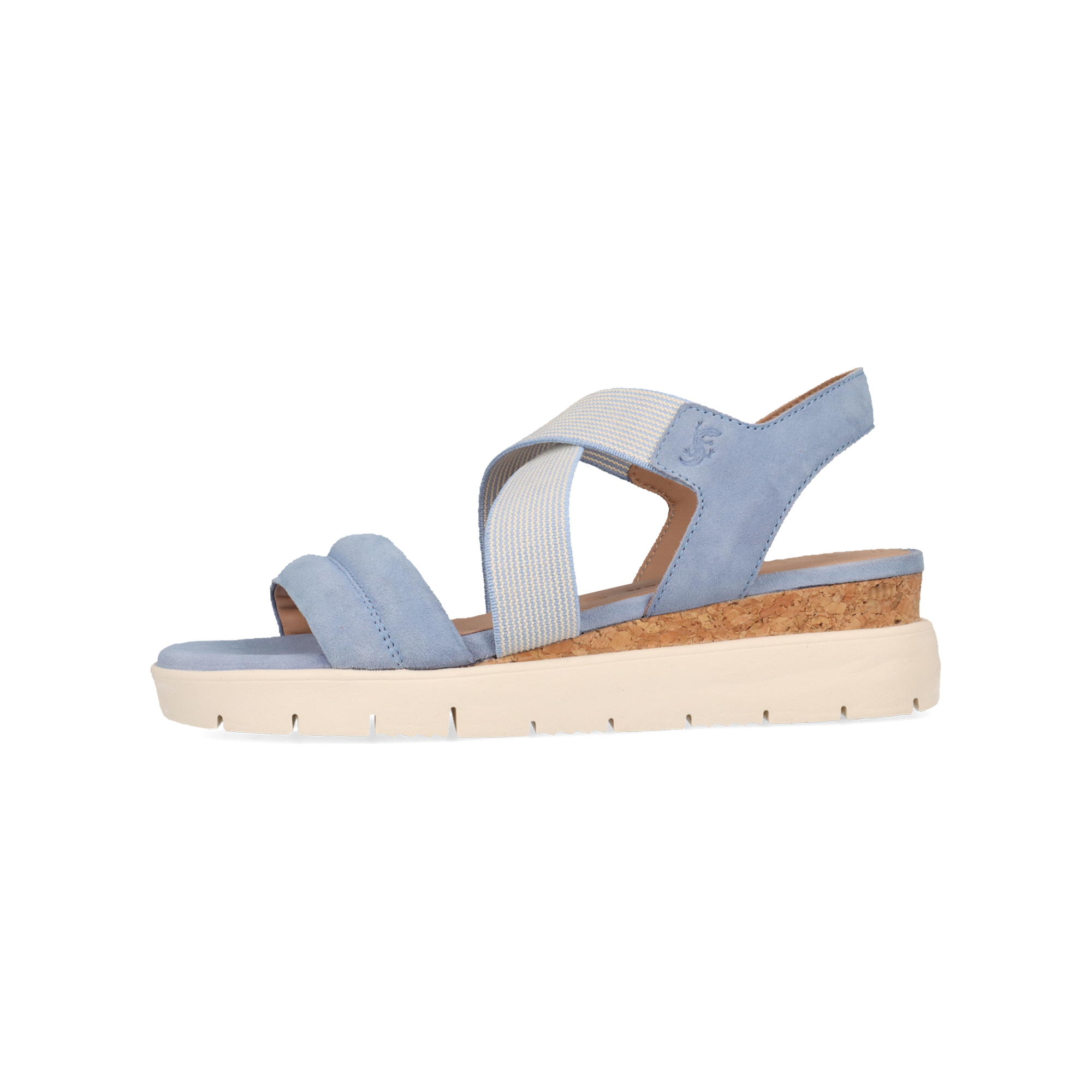 Leather Sandal light blue