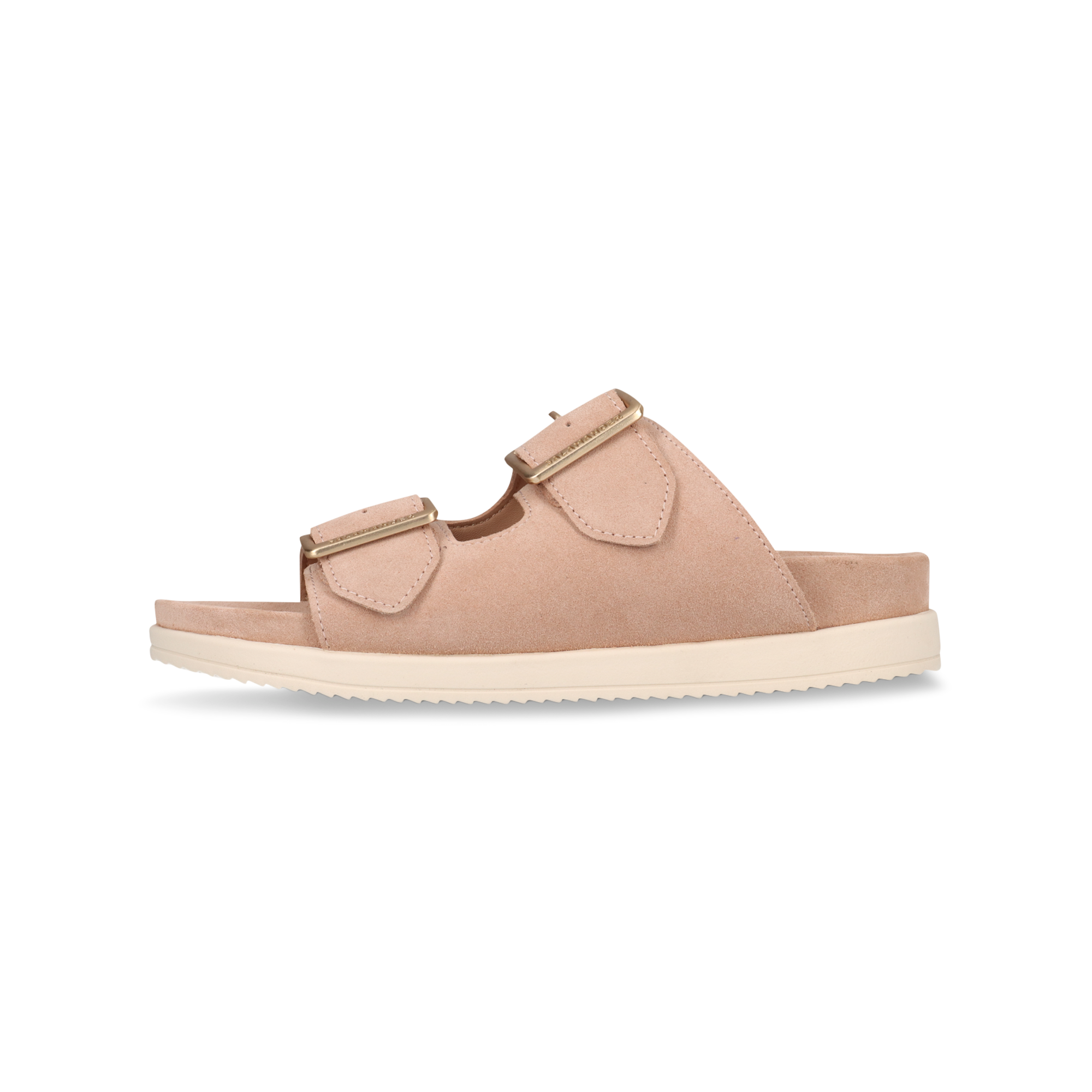 Leder Pantoletten Rosa