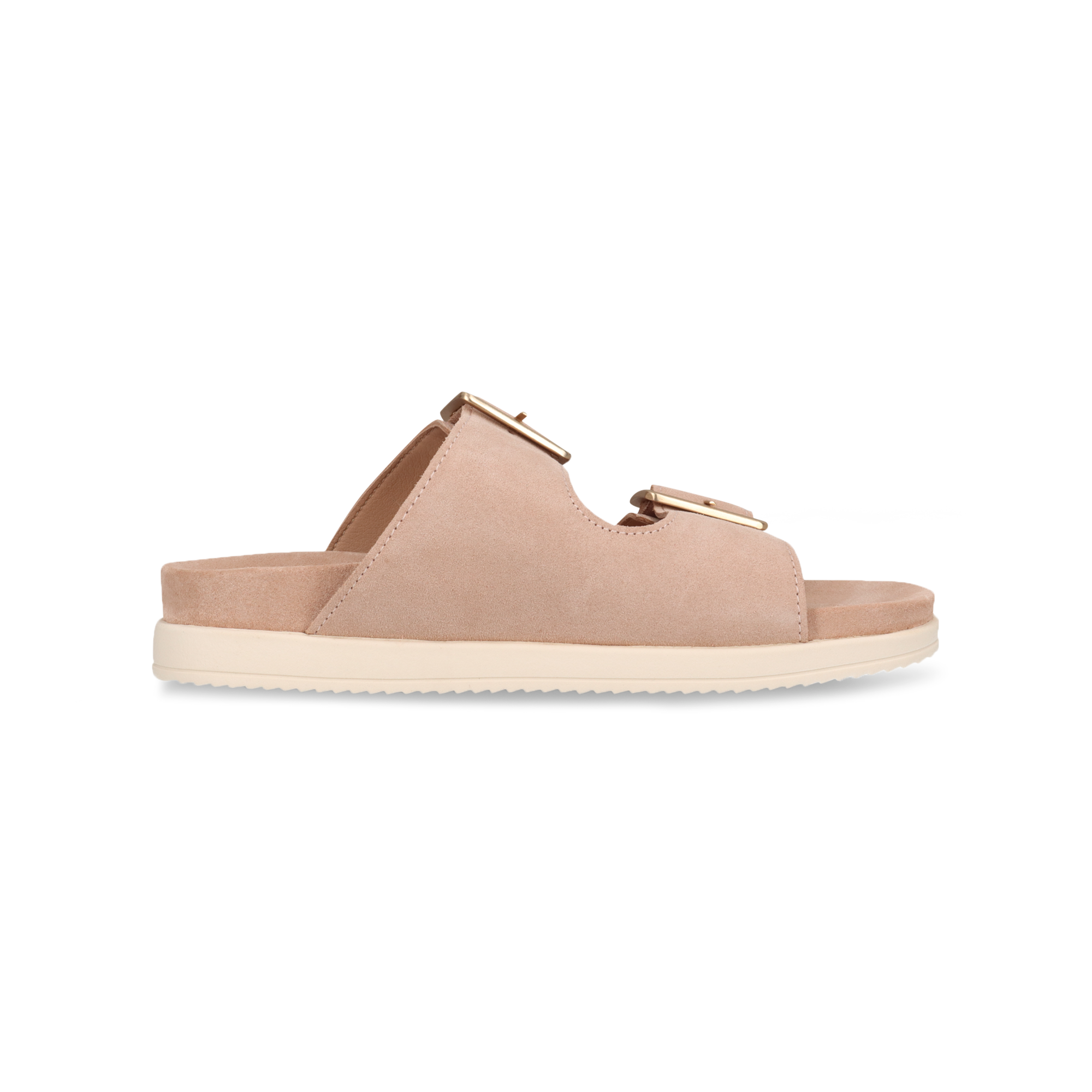 Leder Pantoletten Rosa