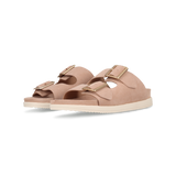 Leather Mules rose