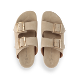 Leather Mules sand