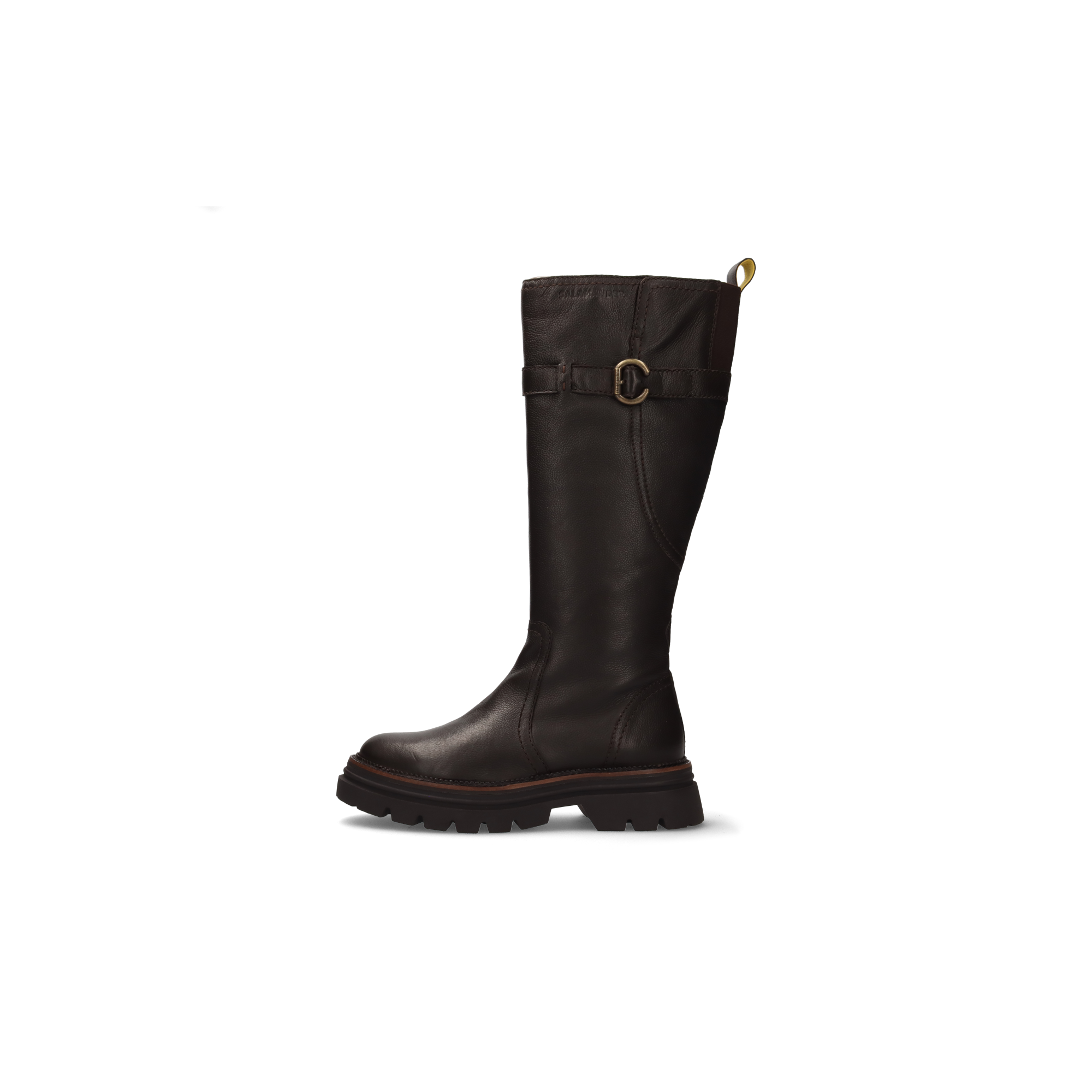 LEDER LANGSCHAFTSTIEFEL SCHWARZ