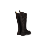 LEDER LANGSCHAFTSTIEFEL SCHWARZ