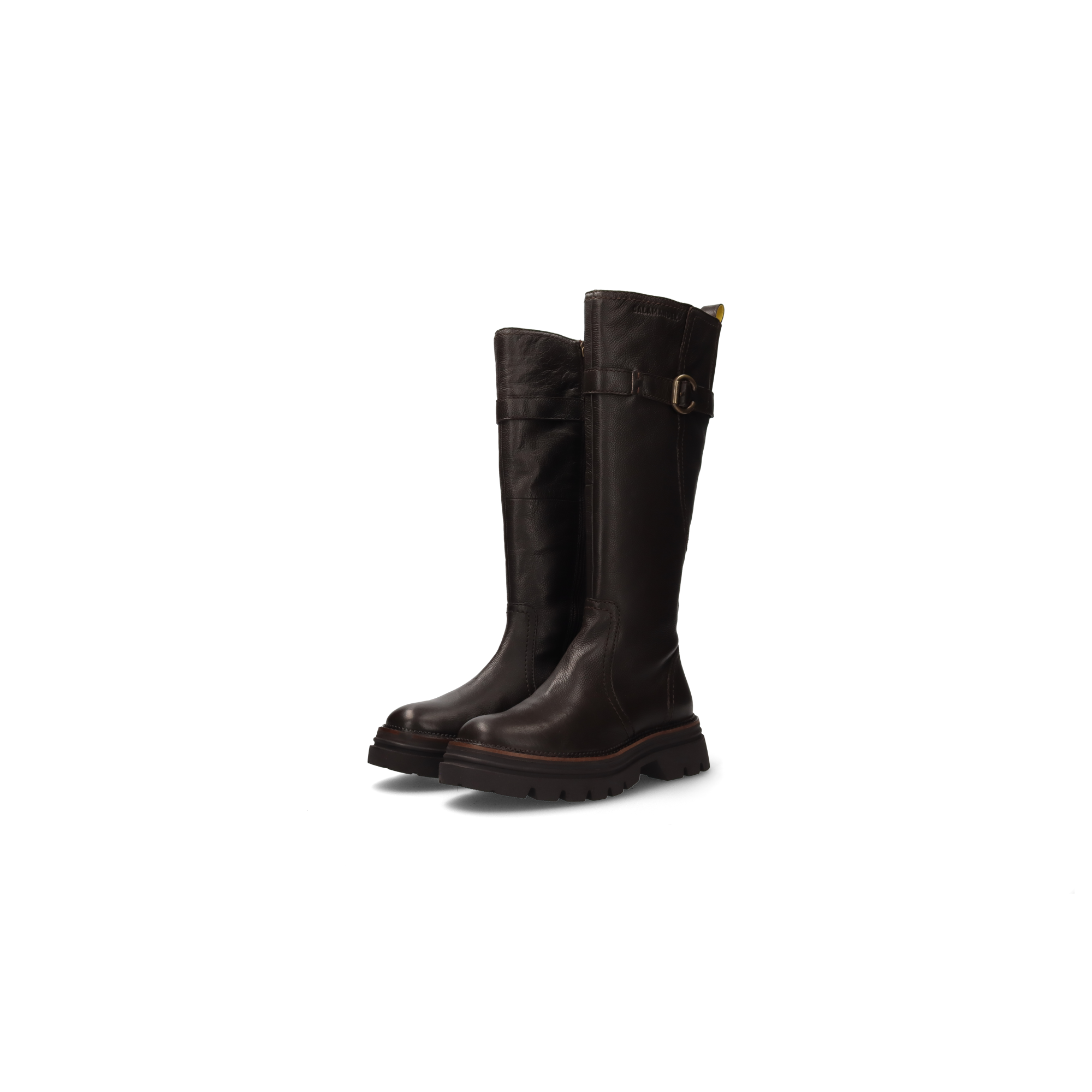 LEDER LANGSCHAFTSTIEFEL SCHWARZ