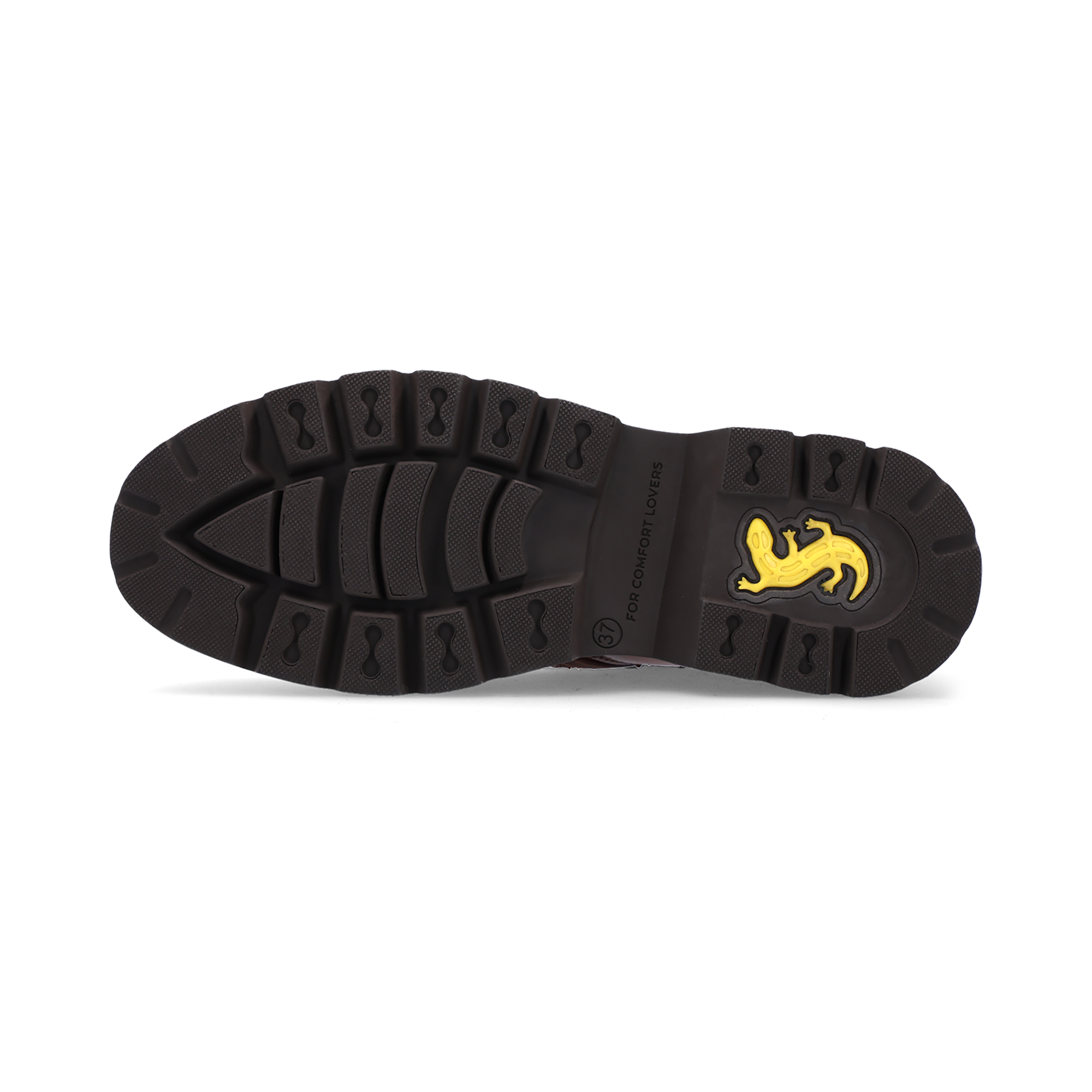 LEDER SCHNÜRSTIEFELETTE COGNAC