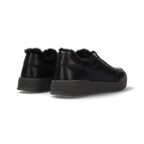 LEDER SNEAKER SCHWARZ