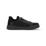 LEDER SNEAKER SCHWARZ