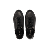LEDER SNEAKER SCHWARZ
