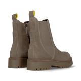 LEDER CHELSEA-STIEFELETTE GRAU