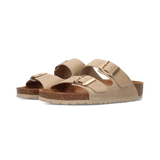 Leder Pantoletten Beige