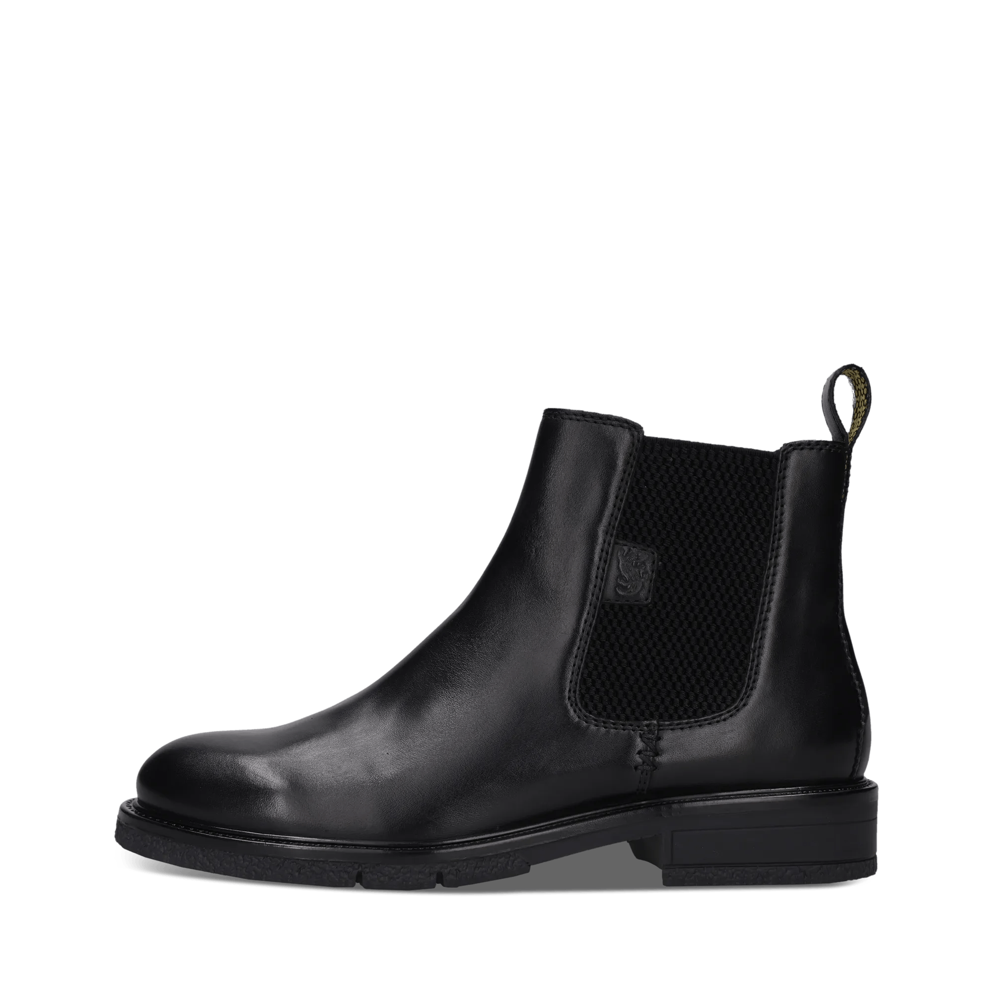 Schwarze Chelsea Boot aus Leder