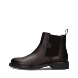 Dunkelbraune Chelsea Boot aus Leder