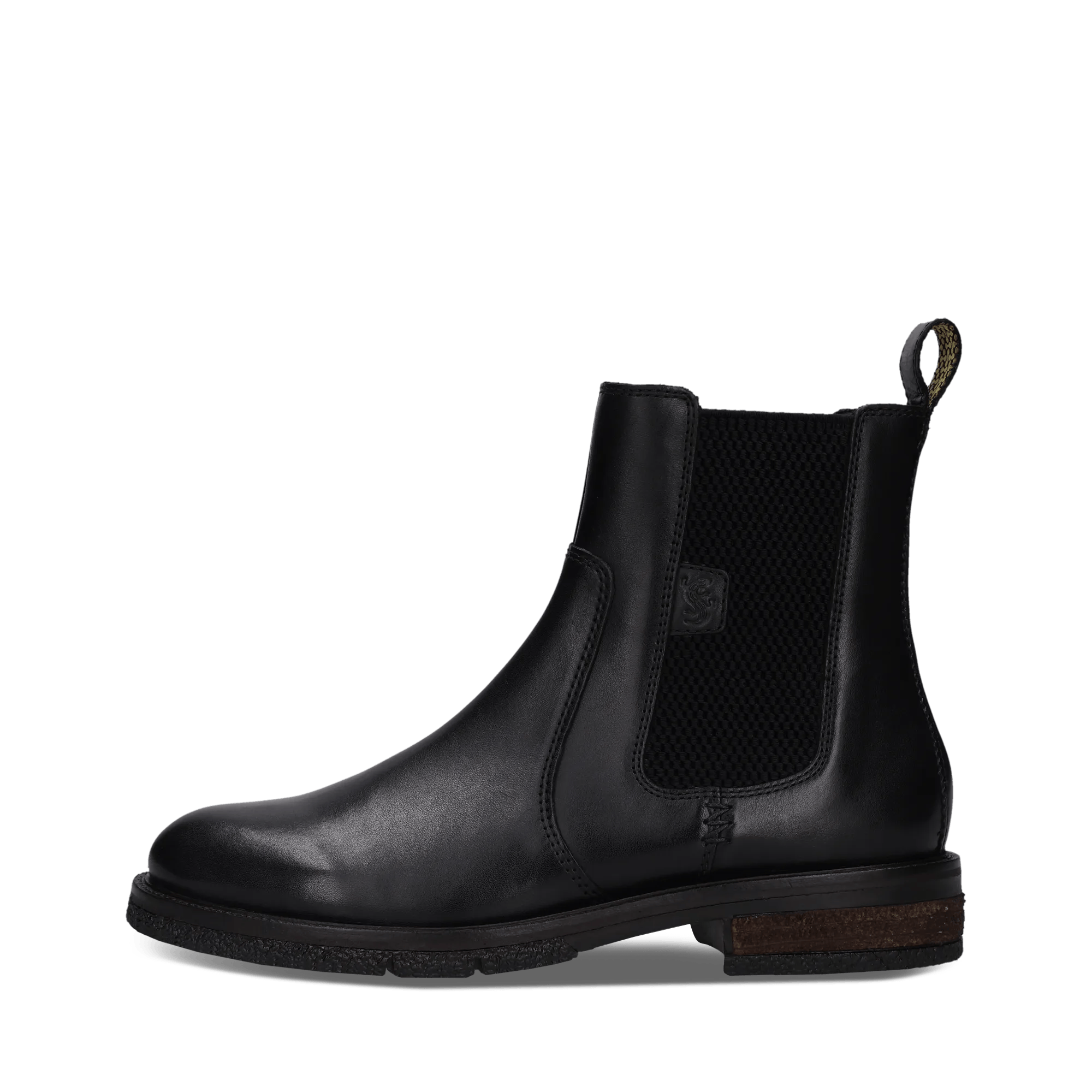 Schwarze Chelsea Boot aus Leder