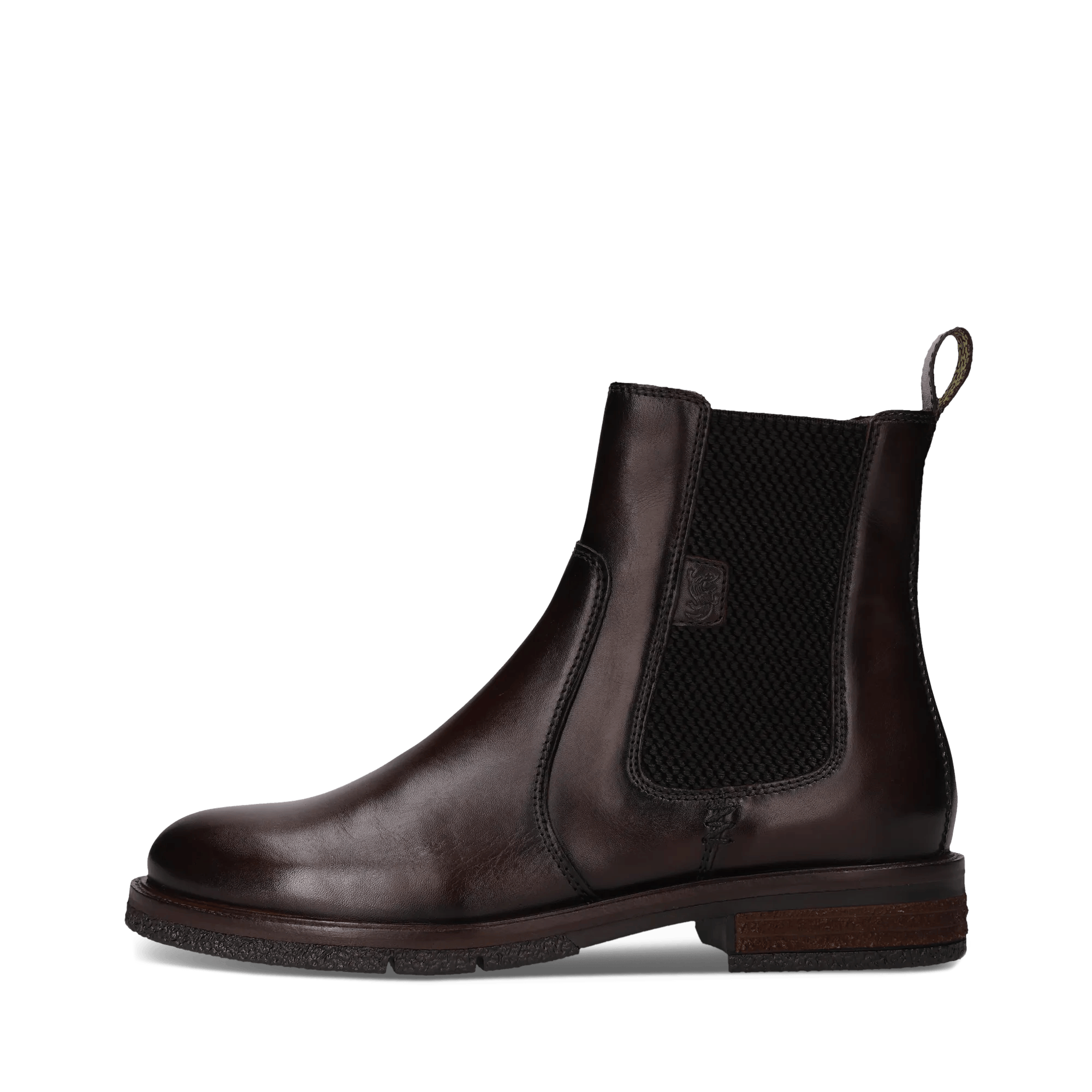 Mittelbraune Chelsea Boot aus Leder