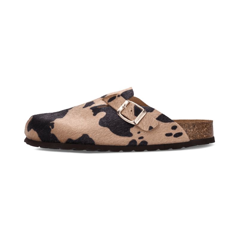 Pantoletten Animal Print