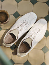 Leather Lace Shoe white