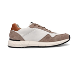 Leder Sneaker taupe