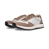 Leder Sneaker taupe