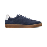 Leder Sneaker blau