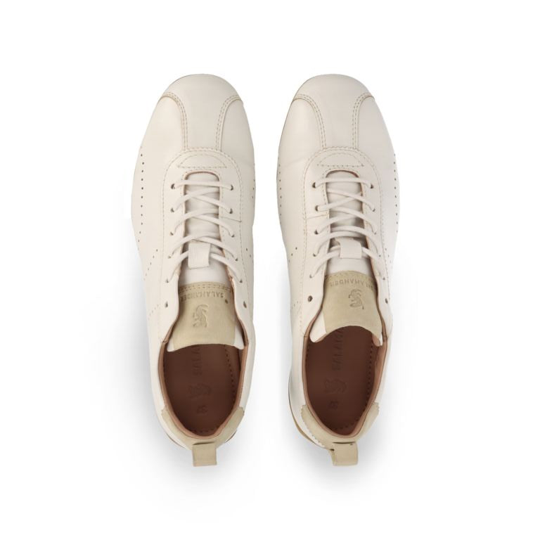 Leather Lace Shoe white