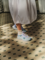 Leder Sneaker grün