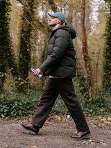 LEDER SCHNÜRSTIEFEL COGNAC